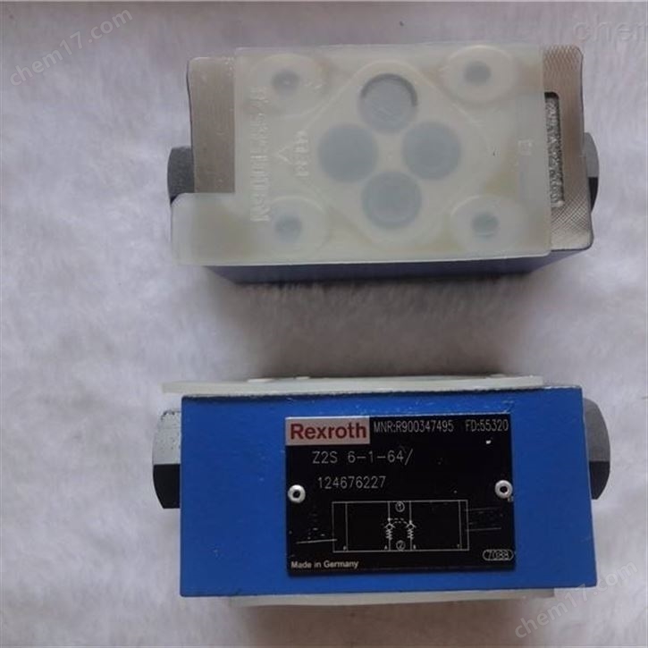 德國力士樂REXROTH單向閥Z2S6系列